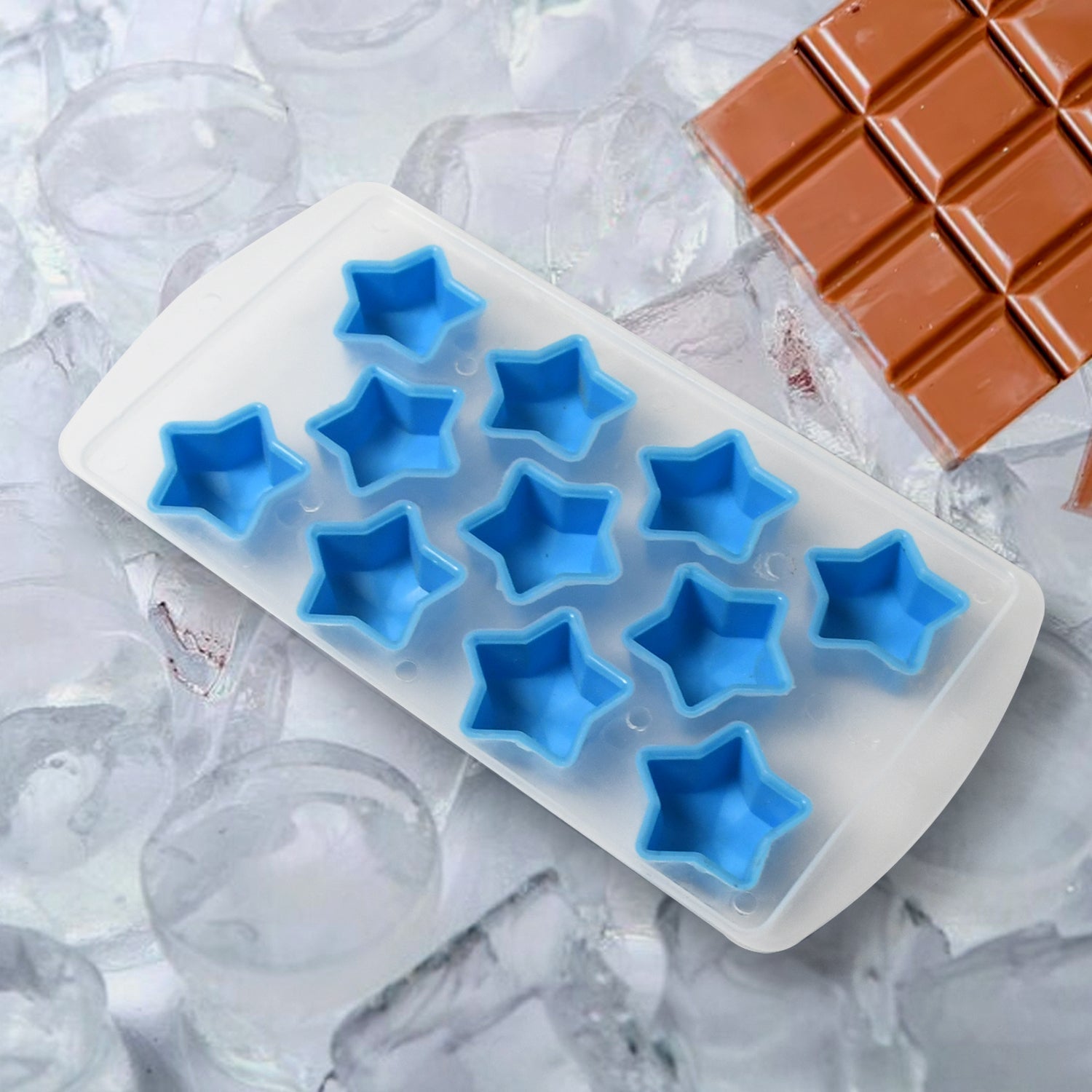 Silicone Mold Ice Cube Tray Creative Sweet Multi Type Ice Tray Buckets, Ice Cube Trays Multi Fruit Shape Ice Tray (1 Pc) Silicone Mold Ice Cube Tray Creative Sweet Multi Type Ice Tray Buckets, Ice Cube Trays Multi Fruit Shape Ice Tray (1 Pc)